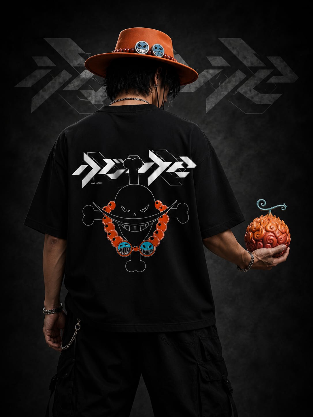 Inferno Pirate Oversized Tee