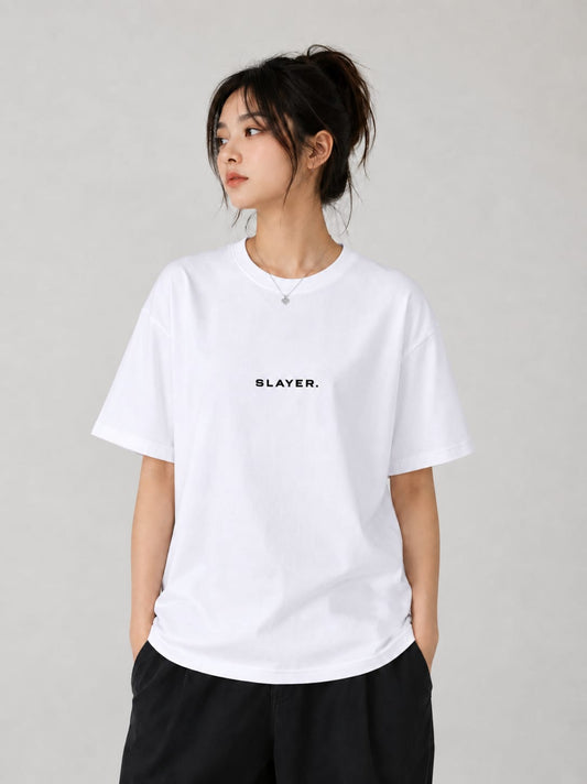 Crimson Kitsune Slayer Oversized Tee