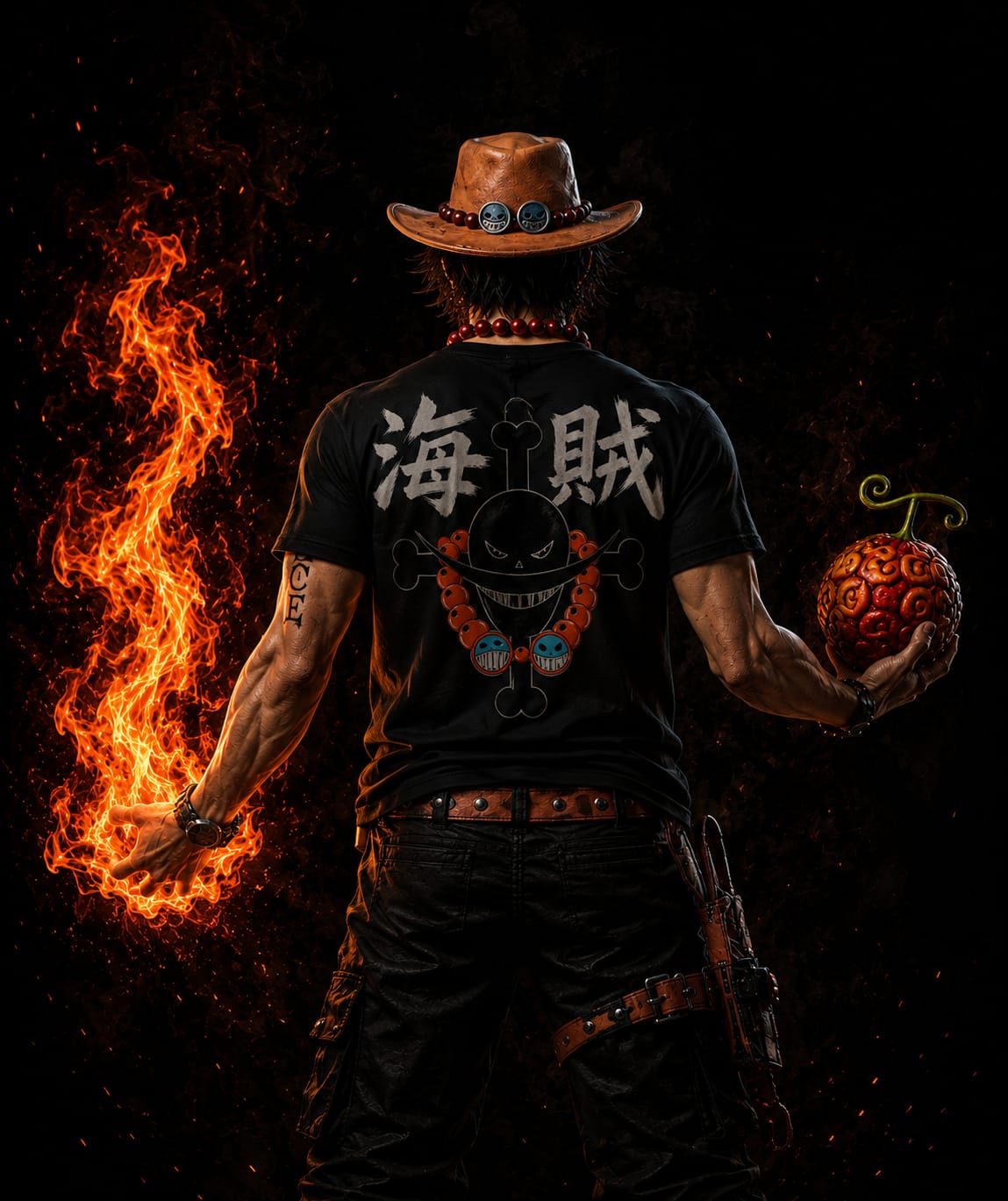 Inferno Pirate Oversized Tee