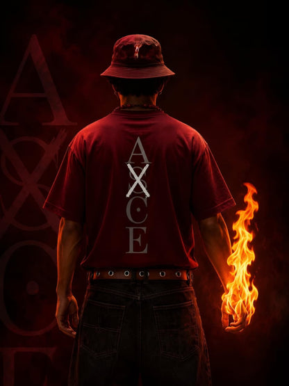 Flame Emperor Ace Oversized Tee