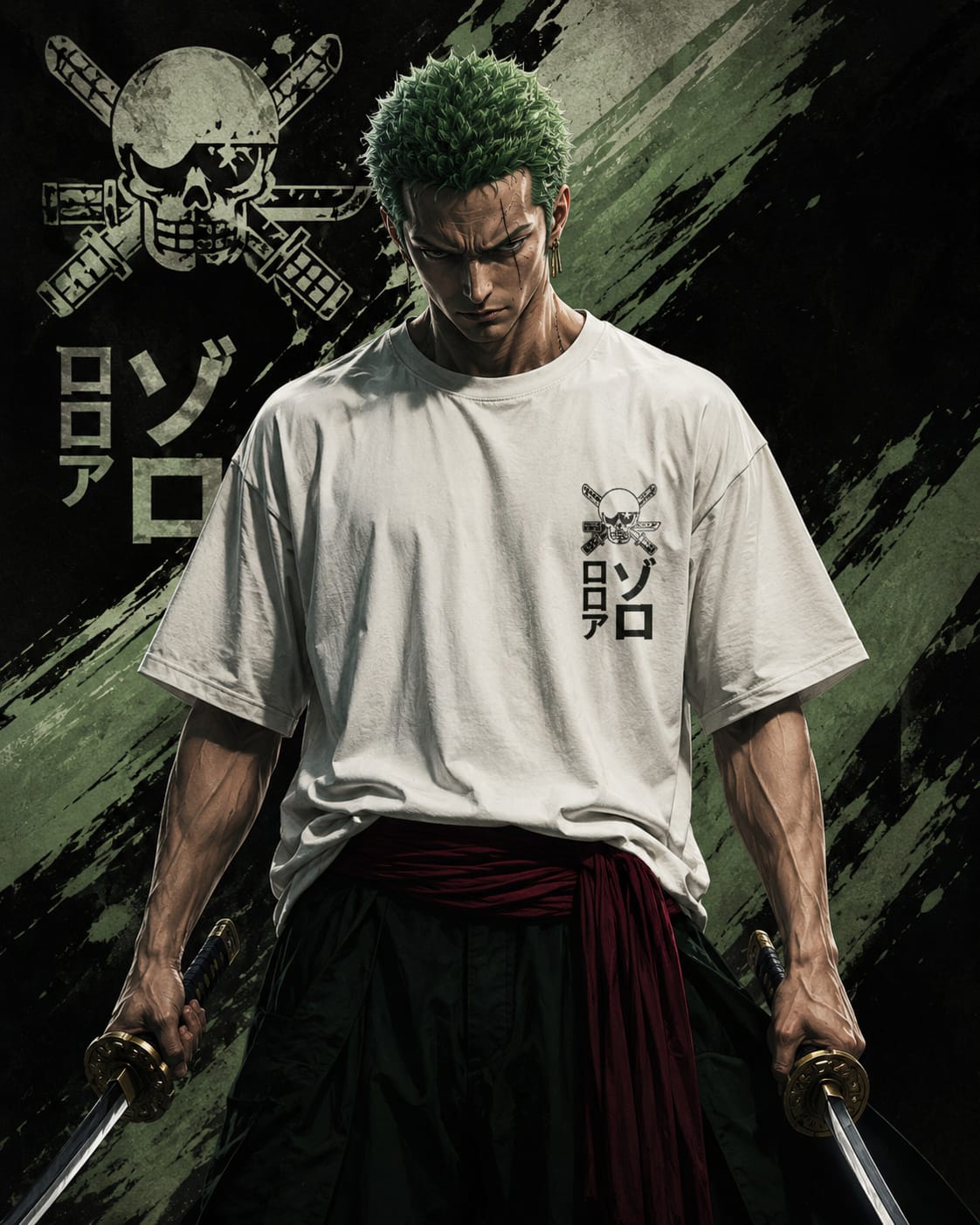 Ronin of the Three Blades Oversized Tee