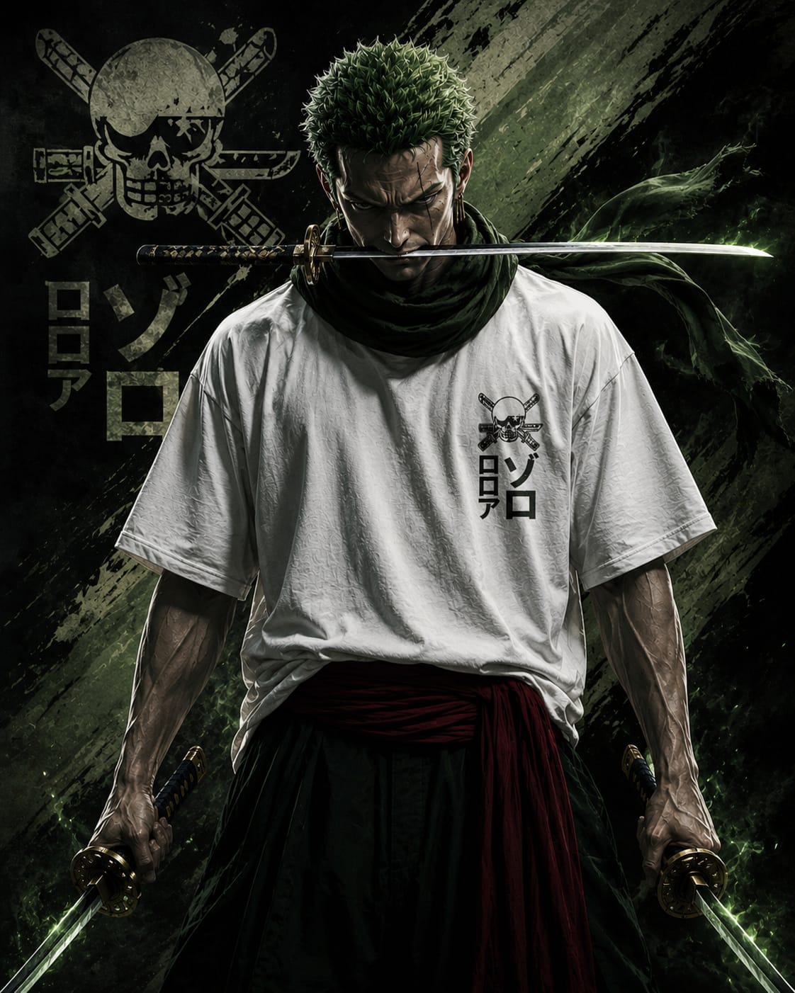Ronin of the Three Blades Oversized Tee